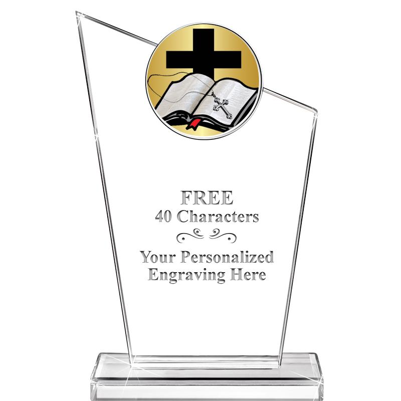 7" ELEVATION CRYSTAL W-INSERT