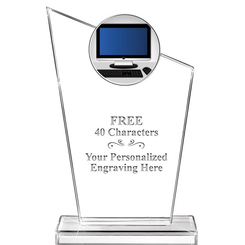 7" ELEVATION CRYSTAL W-INSERT