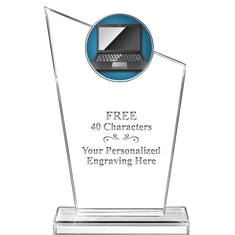 7" ELEVATION CRYSTAL W-INSERT