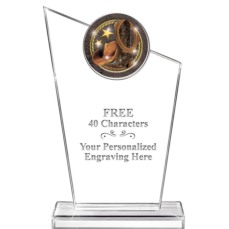 7" ELEVATION CRYSTAL W-INSERT