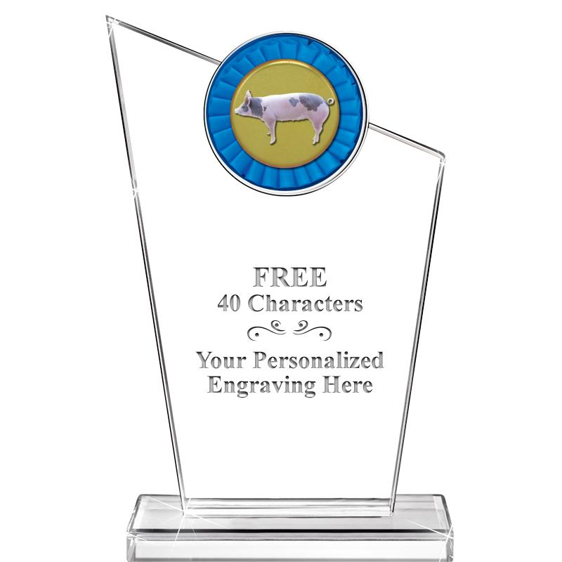 7" ELEVATION CRYSTAL W-INSERT