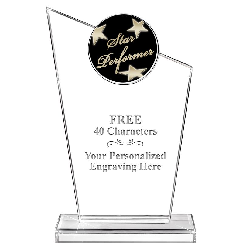 7" ELEVATION CRYSTAL W-INSERT