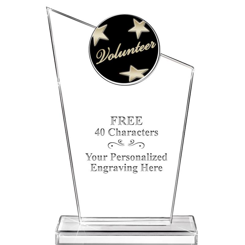 7" ELEVATION CRYSTAL W-INSERT