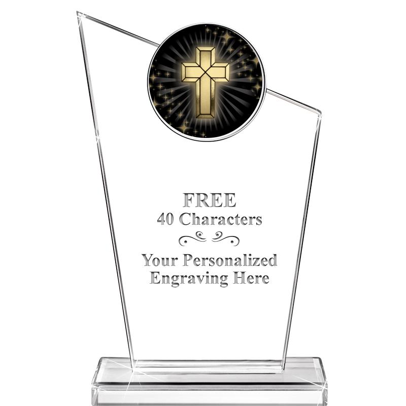 7" ELEVATION CRYSTAL W-INSERT