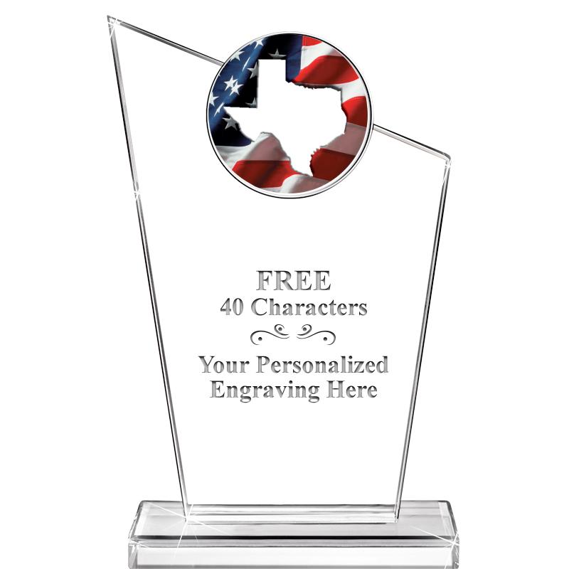 7" ELEVATION CRYSTAL W-INSERT