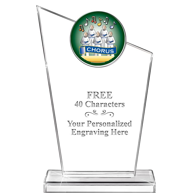 7" ELEVATION CRYSTAL W-INSERT