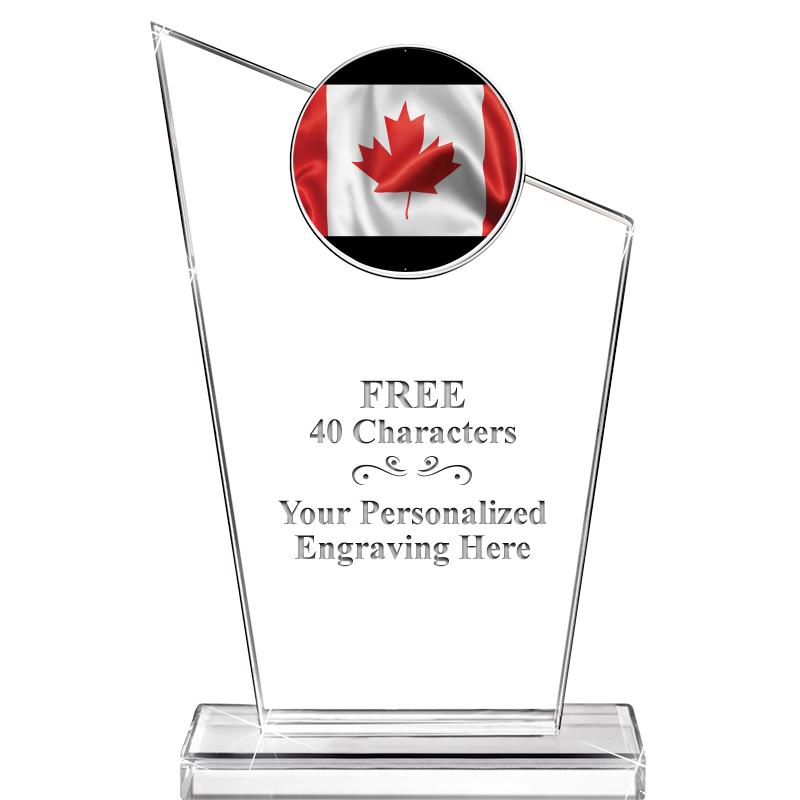 7" ELEVATION CRYSTAL W-INSERT