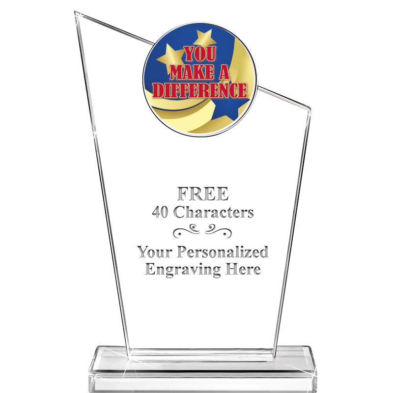 7" ELEVATION CRYSTAL W-INSERT