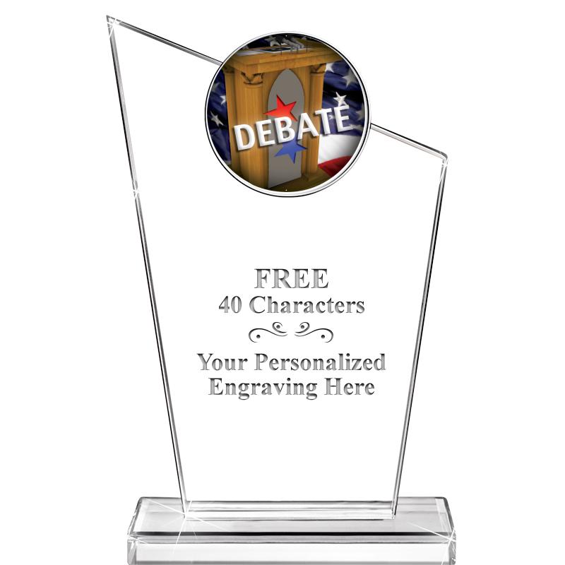 7" ELEVATION CRYSTAL W-INSERT