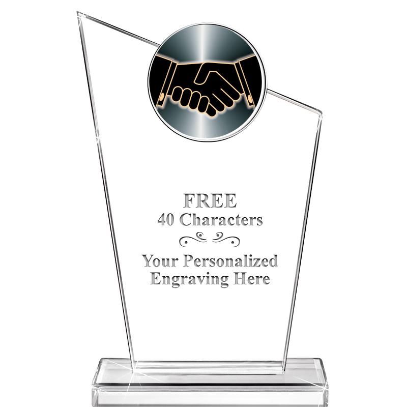 7" ELEVATION CRYSTAL W-INSERT