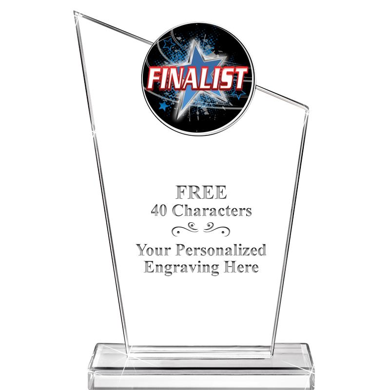 7" ELEVATION CRYSTAL W-INSERT