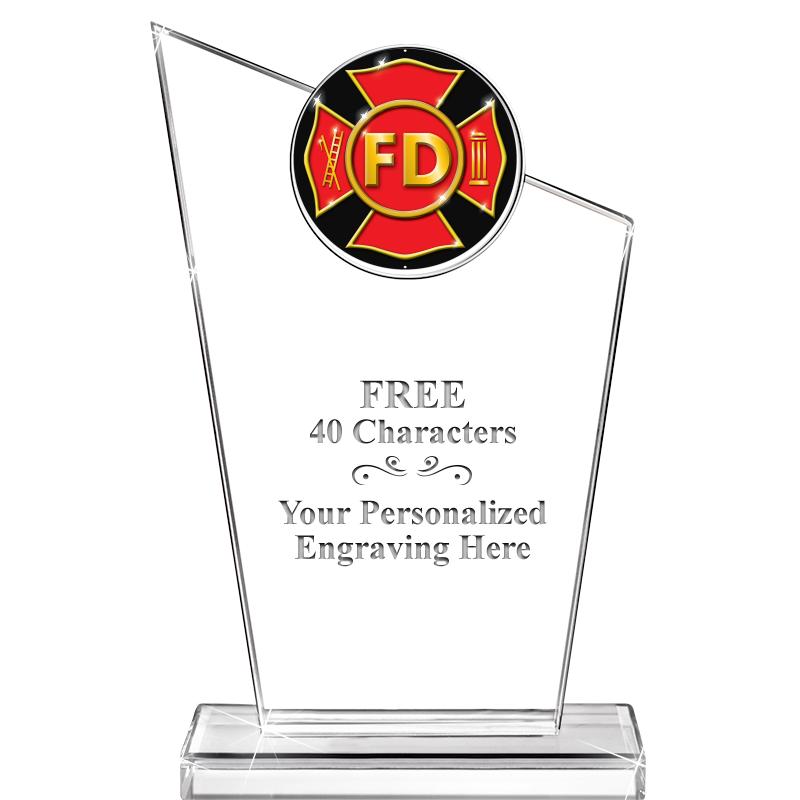 7" ELEVATION CRYSTAL W-INSERT