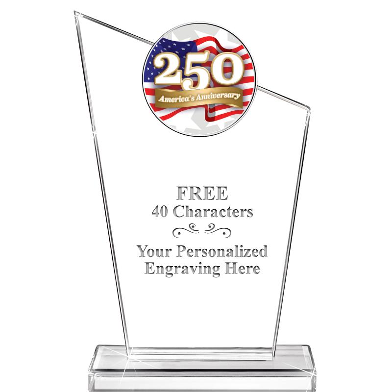 7" ELEVATION CRYSTAL W-INSERT