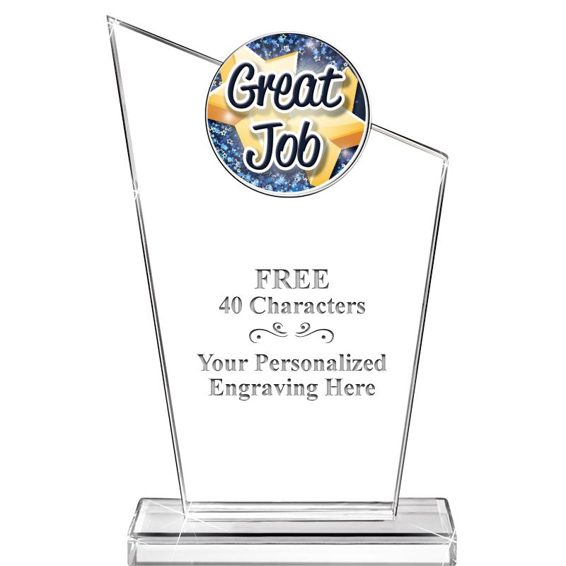 7" ELEVATION CRYSTAL W-INSERT