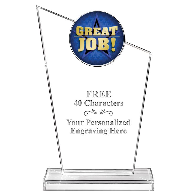 7" ELEVATION CRYSTAL W-INSERT