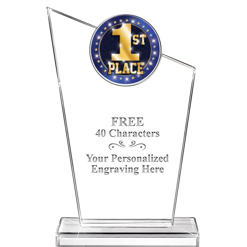 7" ELEVATION CRYSTAL W-INSERT