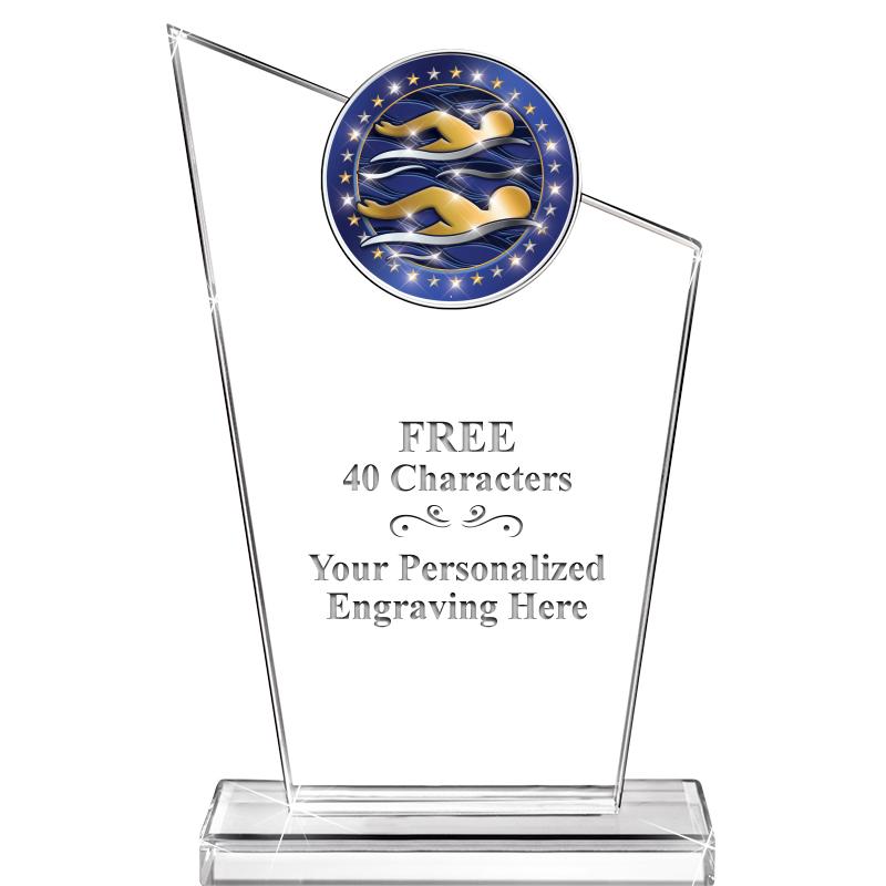 7" ELEVATION CRYSTAL W-INSERT