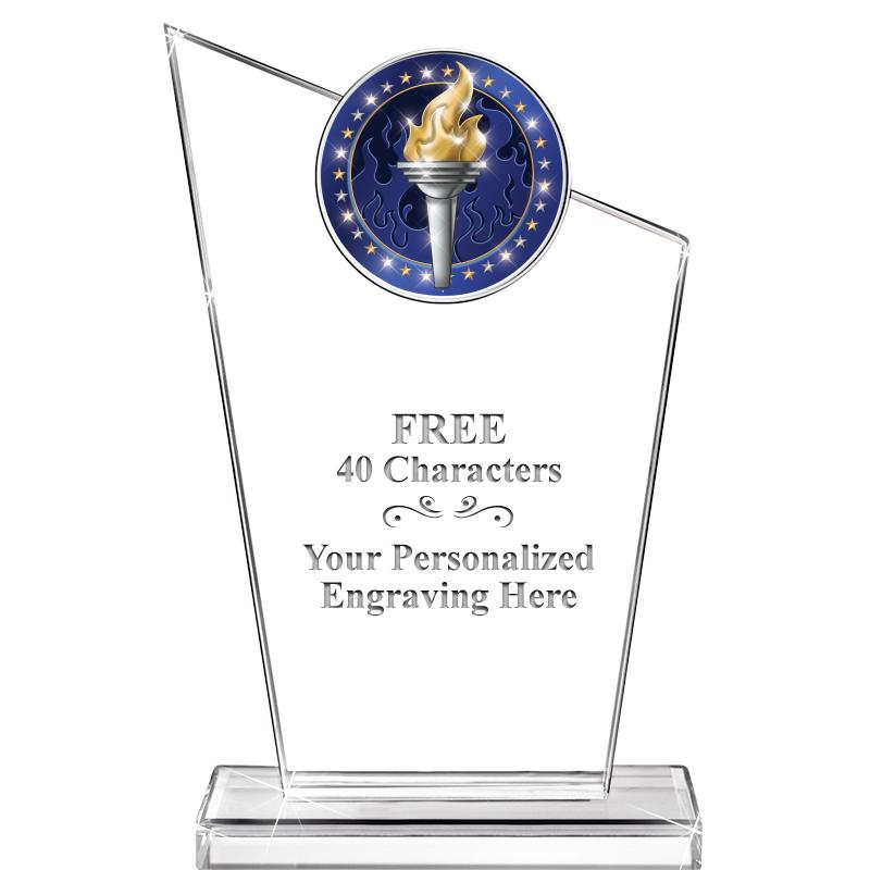 7" ELEVATION CRYSTAL W-INSERT