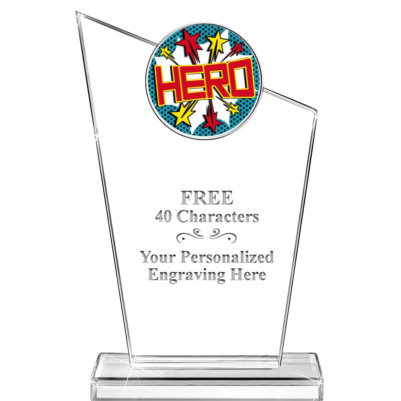 7" ELEVATION CRYSTAL W-INSERT