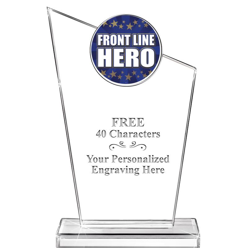 7" ELEVATION CRYSTAL W-INSERT