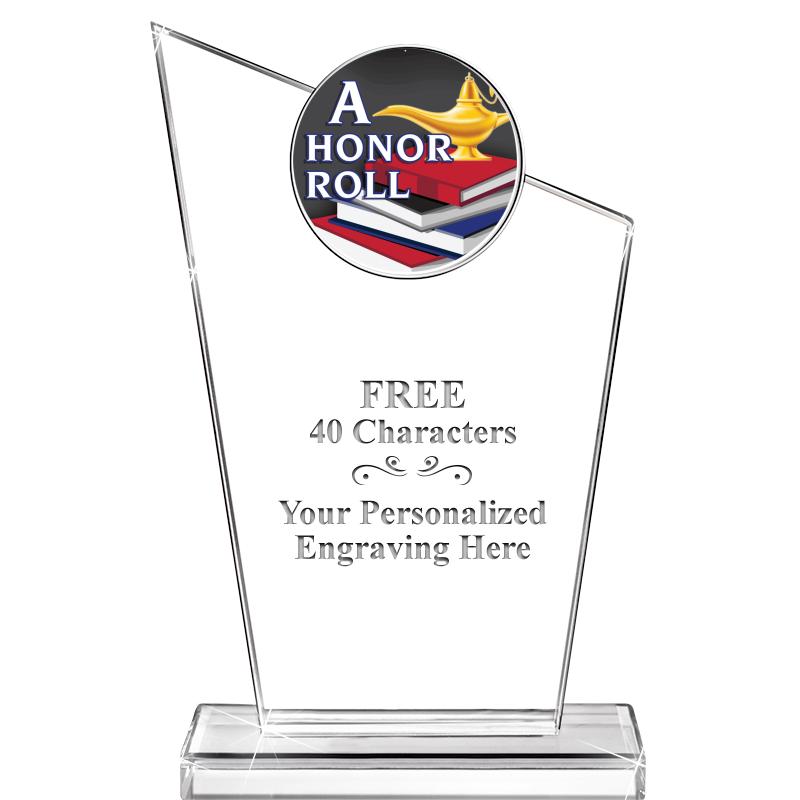 7" ELEVATION CRYSTAL W-INSERT