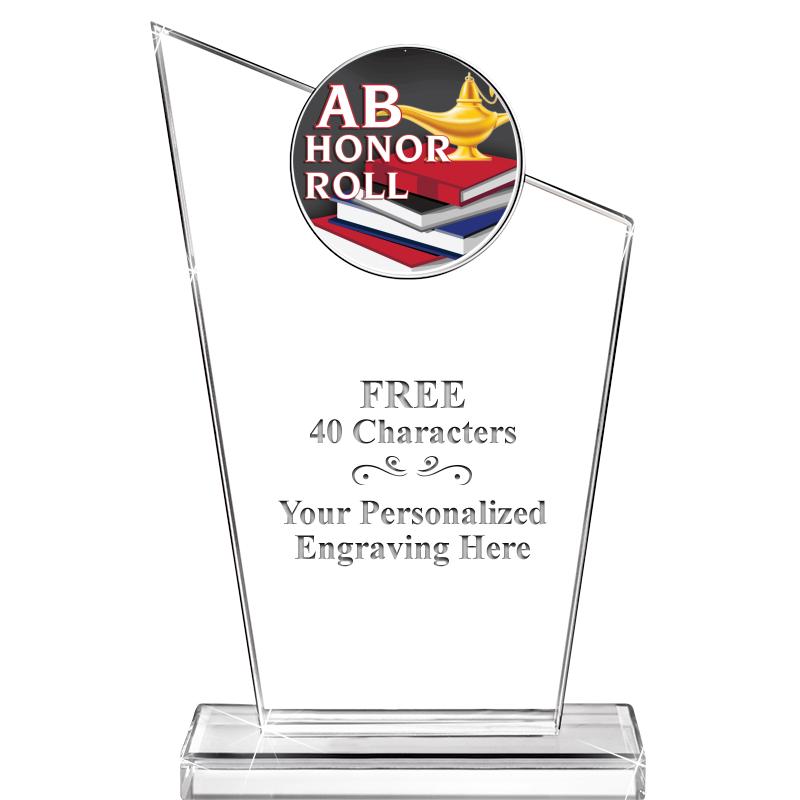 7" ELEVATION CRYSTAL W-INSERT