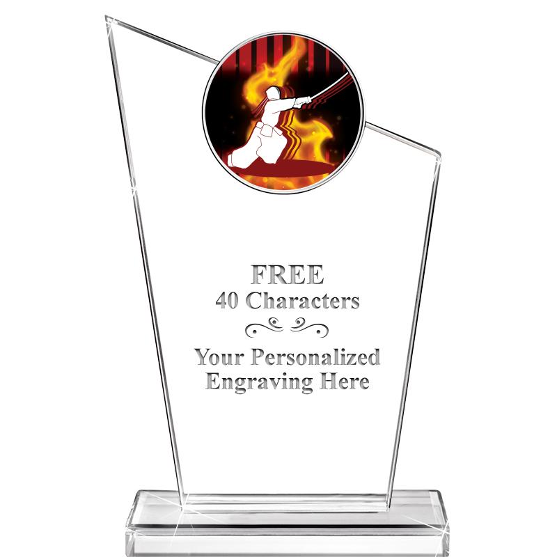 7" ELEVATION CRYSTAL W-INSERT