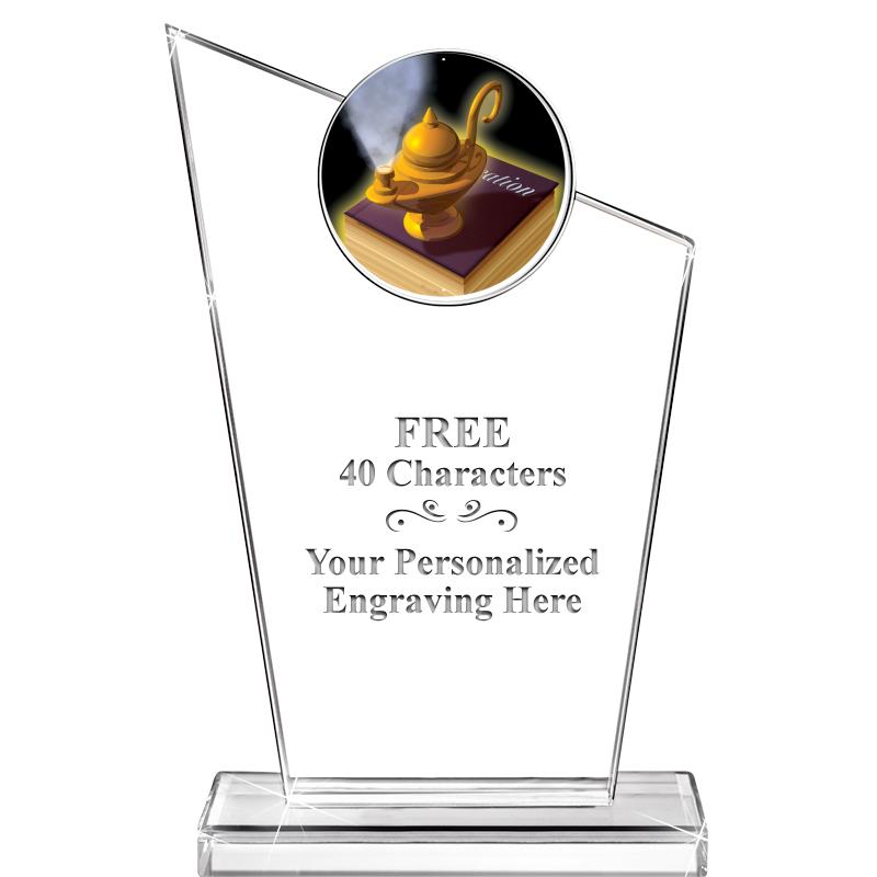 7" ELEVATION CRYSTAL W-INSERT