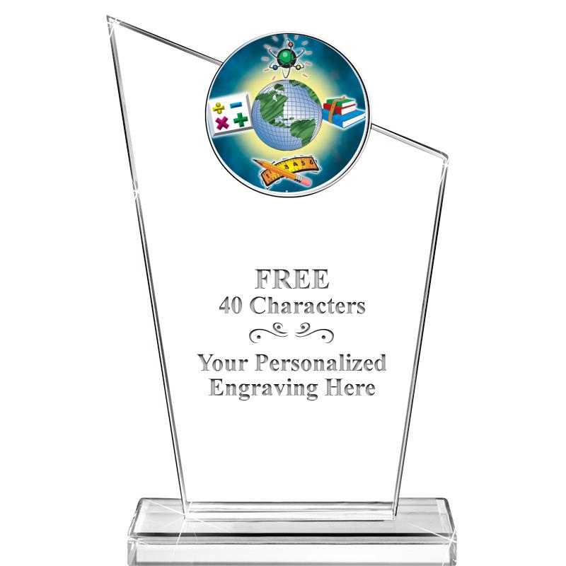 7" ELEVATION CRYSTAL W-INSERT