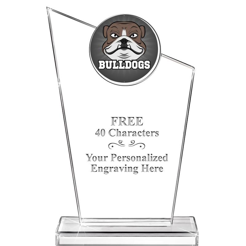 7" ELEVATION CRYSTAL W-INSERT