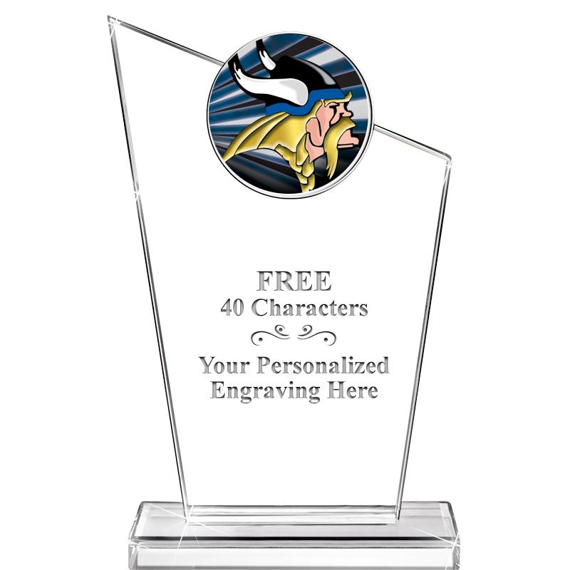 7" ELEVATION CRYSTAL W-INSERT