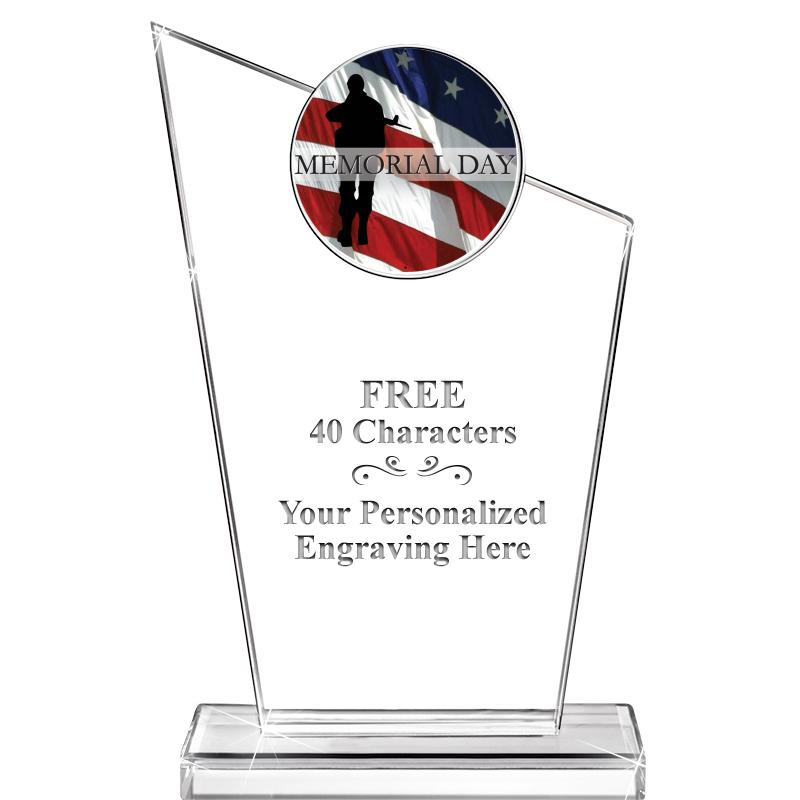 7" ELEVATION CRYSTAL W-INSERT