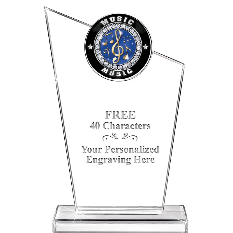 7" ELEVATION CRYSTAL W-INSERT