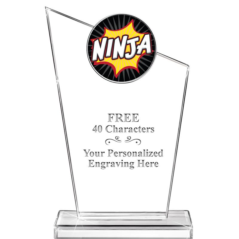 7" ELEVATION CRYSTAL W-INSERT