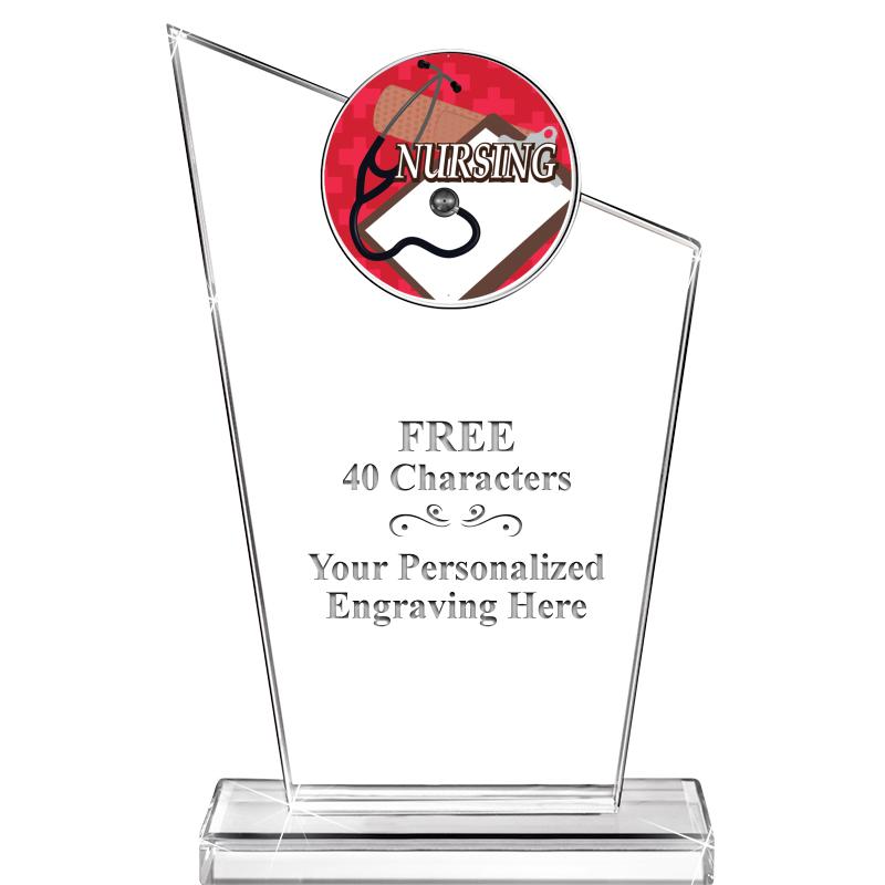 7" ELEVATION CRYSTAL W-INSERT