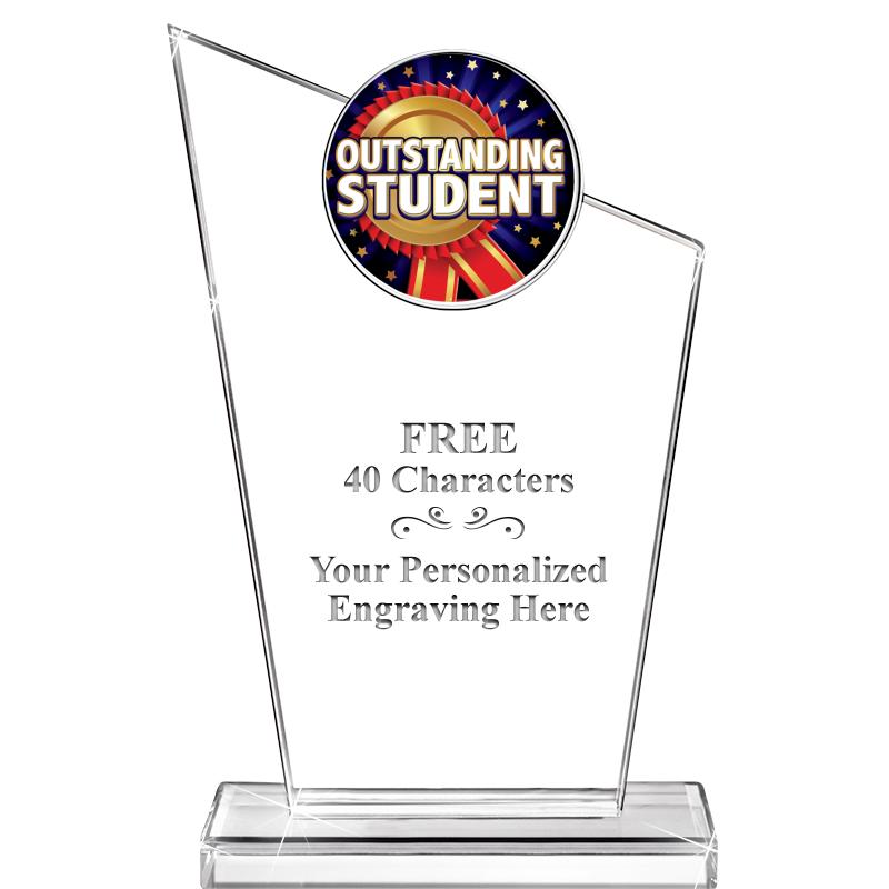 7" ELEVATION CRYSTAL W-INSERT