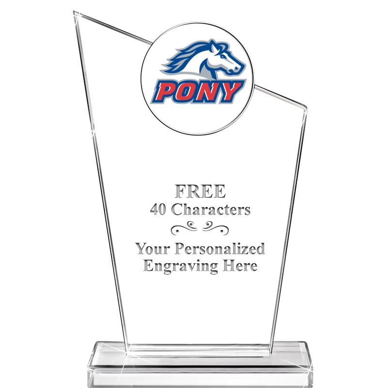 7" ELEVATION CRYSTAL W-INSERT