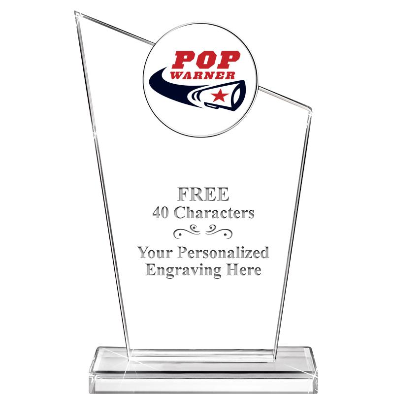 7" ELEVATION CRYSTAL W-INSERT