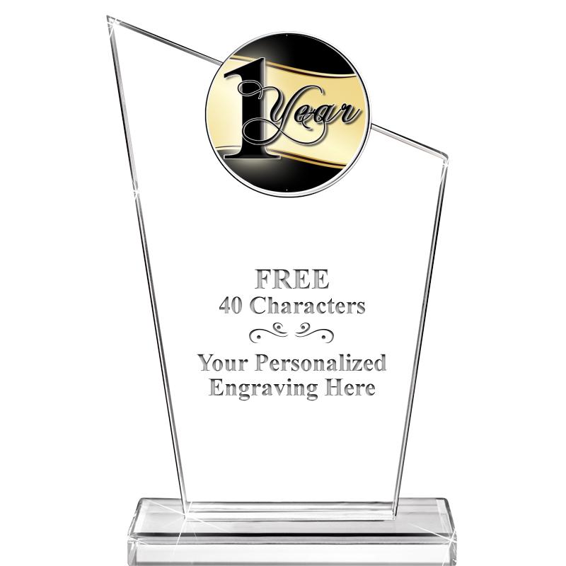 7" ELEVATION CRYSTAL W-INSERT