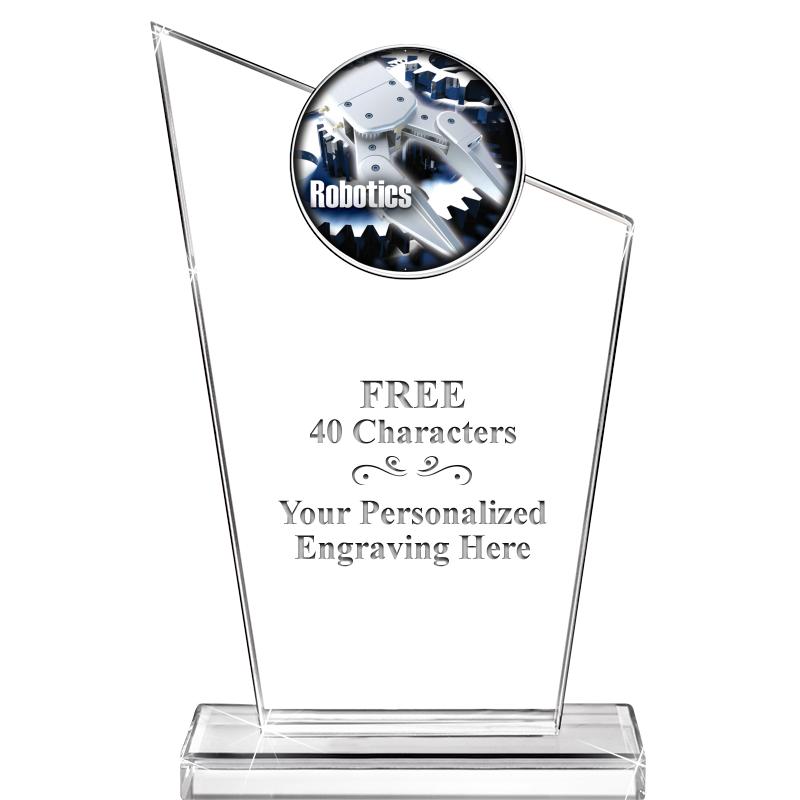 7" ELEVATION CRYSTAL W-INSERT