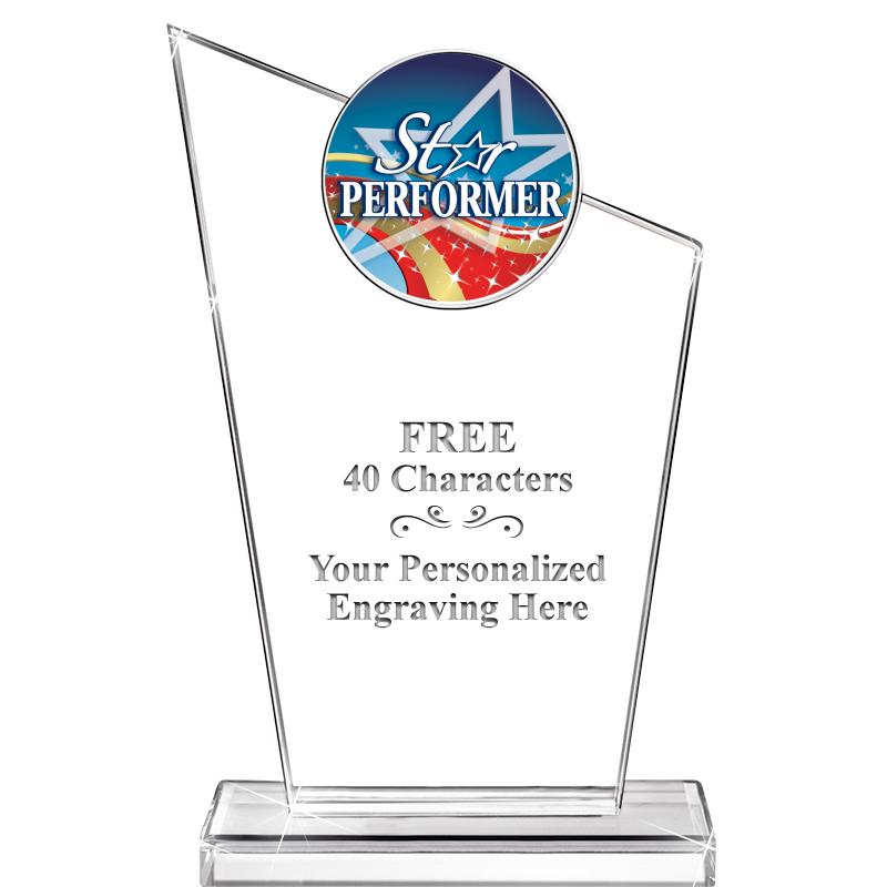 7" ELEVATION CRYSTAL W-INSERT