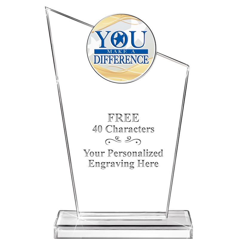 7" ELEVATION CRYSTAL W-INSERT