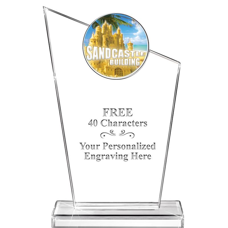 7" ELEVATION CRYSTAL W-INSERT