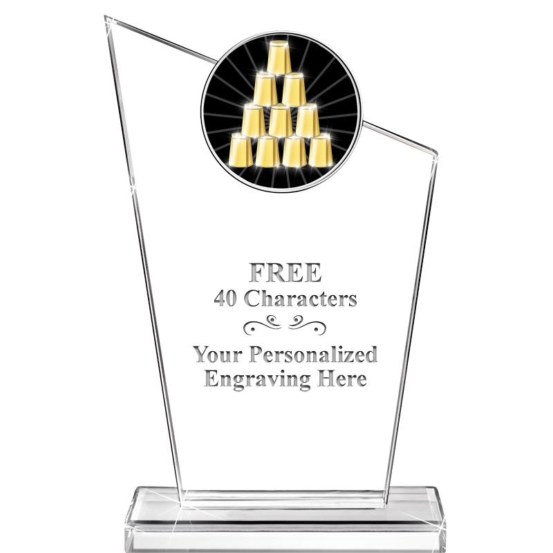 7" ELEVATION CRYSTAL W-INSERT