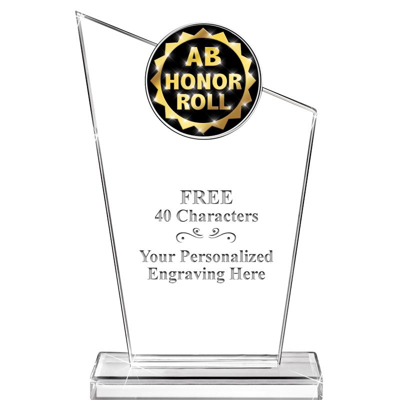 7" ELEVATION CRYSTAL W-INSERT