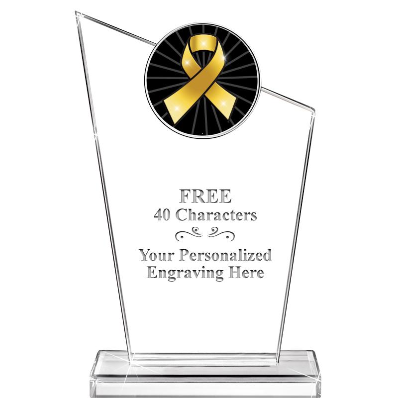 7" ELEVATION CRYSTAL W-INSERT