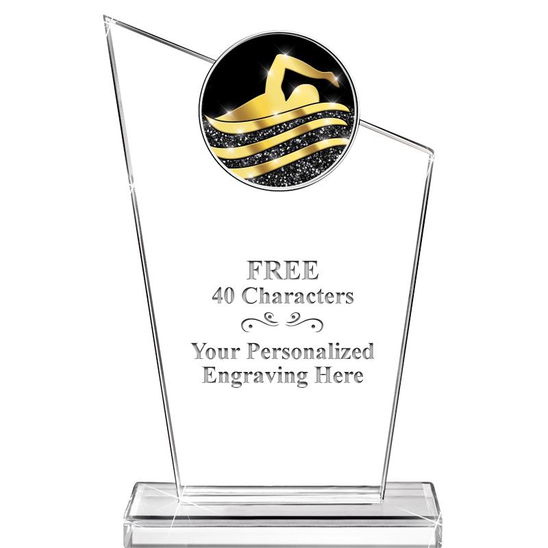 7" ELEVATION CRYSTAL W-INSERT