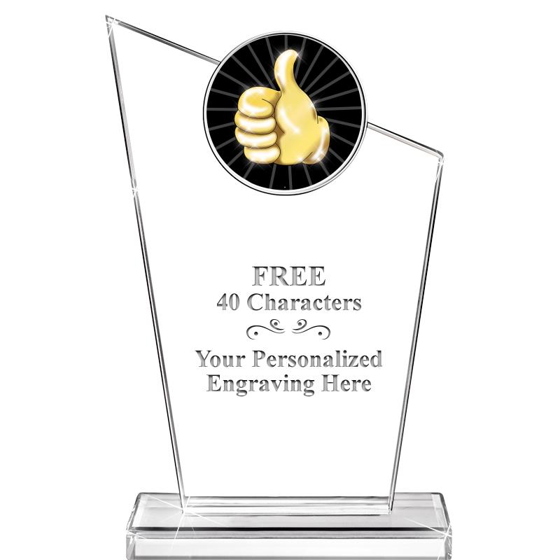 7" ELEVATION CRYSTAL W-INSERT