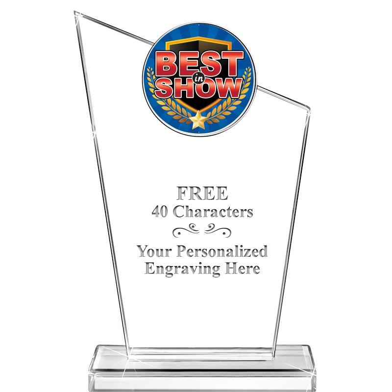 7" ELEVATION CRYSTAL W-INSERT