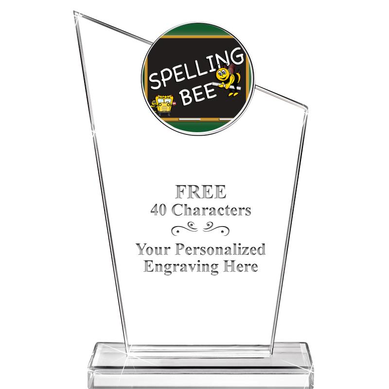 7" ELEVATION CRYSTAL W-INSERT